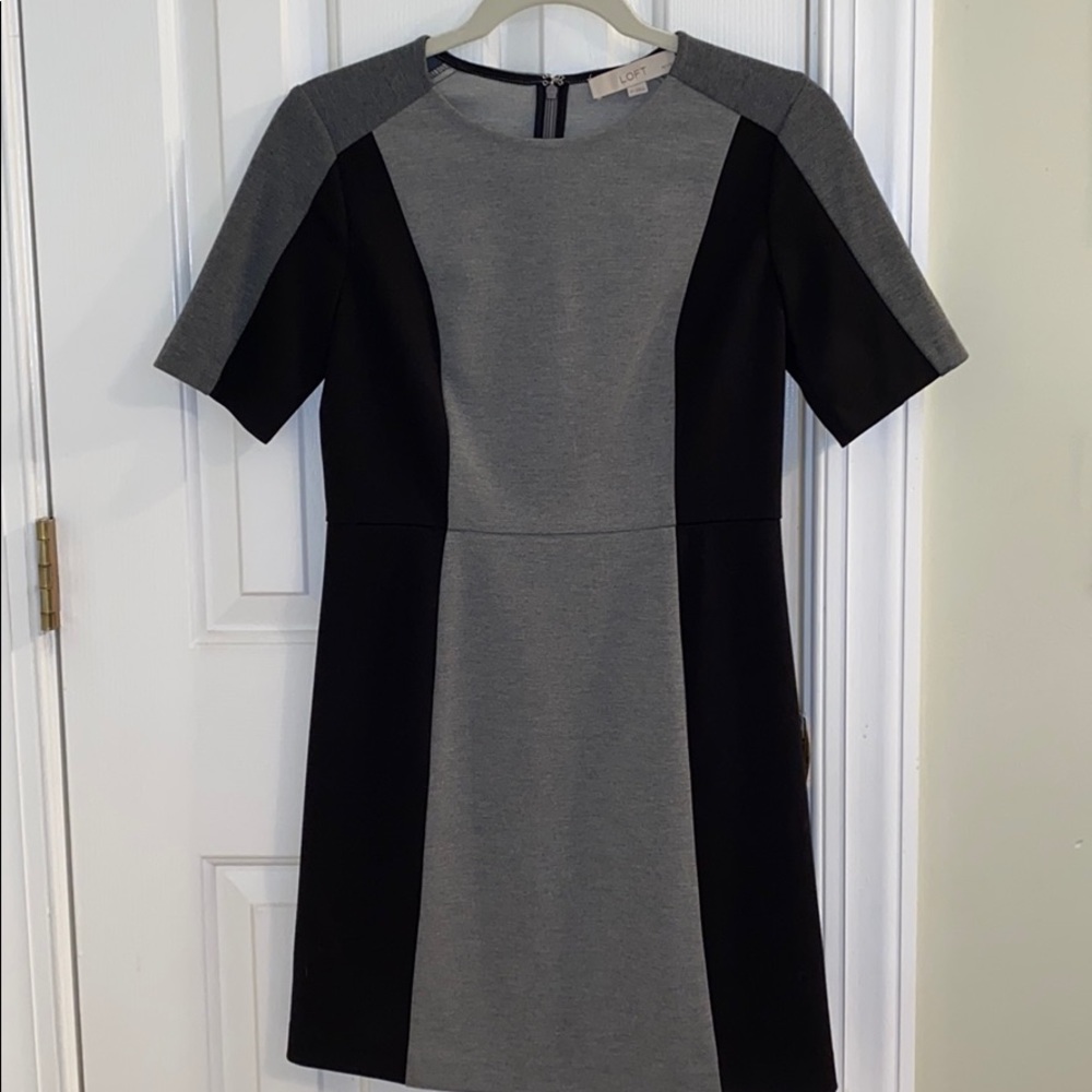 LOFT colorblock dress